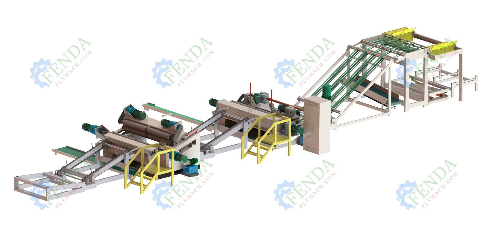 4 Feet Veneer Production Line 1+2
